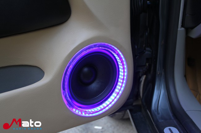 音乐小钢炮 丽声音乐大众宝来改装美国霸克音响