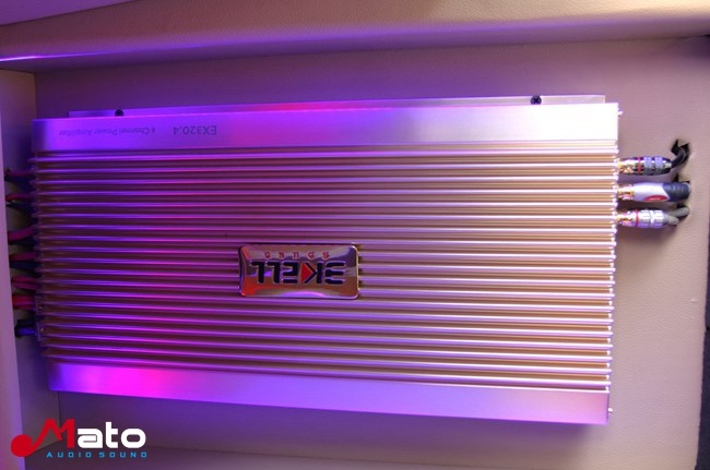 音乐小钢炮 丽声音乐大众宝来改装美国霸克音响