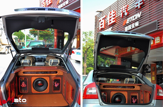 音乐更出彩 佛山车改坊斯柯达明锐改装意大利