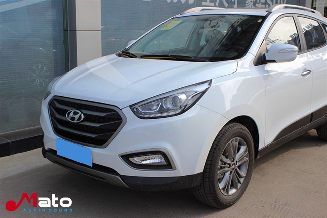 细心改装共享好音乐 阳泉杰成现代ix35改装ETON和