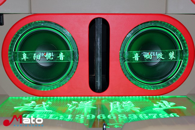 外场展示利器 阜阳悦音本田CRV改装美国霸克音响