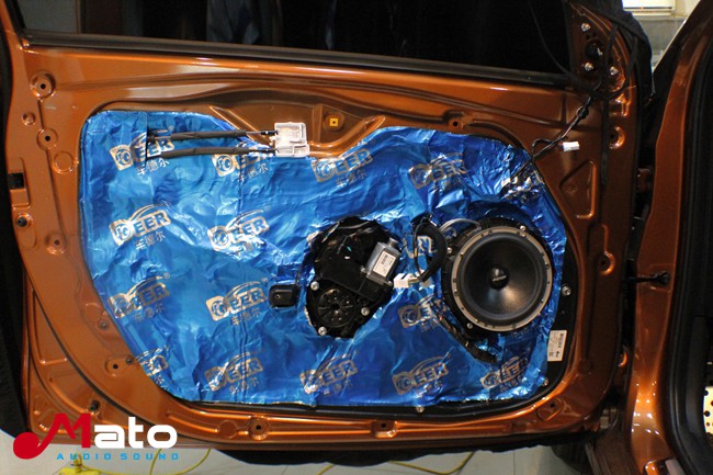 重获新声 上海音豪现代朗动改装德国ETON汽车音响