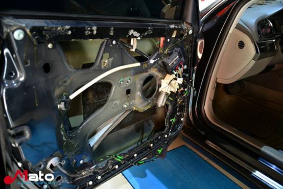 终遇音乐挚爱 广州帝锐奥迪A6L改装TEC和ARC音响