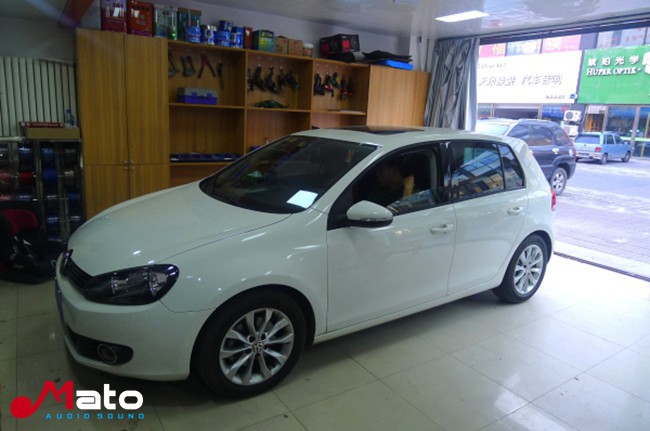 声场出色之作 千度影音大众高尔夫6改装美国霸克