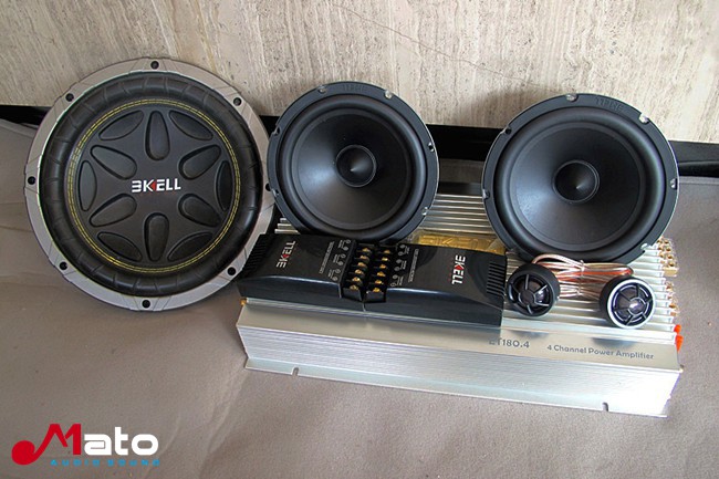 坦途观我路 广州极速大众途观改装美国霸克音响