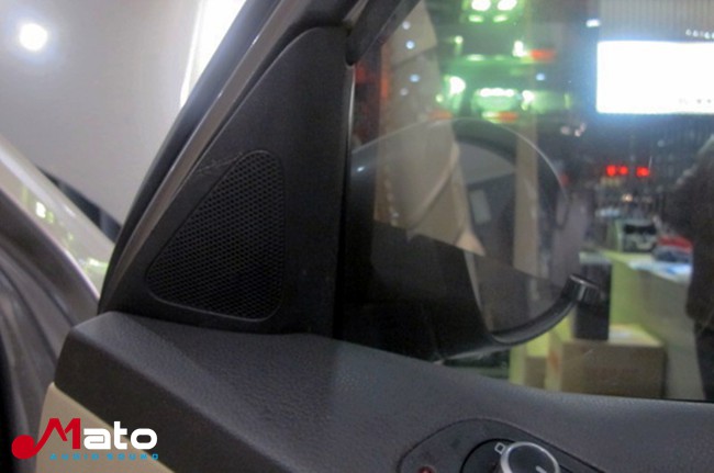 坦途观我路 广州极速大众途观改装美国霸克音响