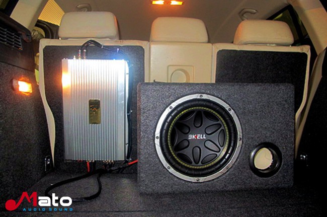 坦途观我路 广州极速大众途观改装美国霸克音响