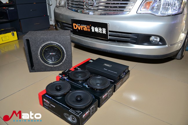 随乐而动 广州帝锐日产蓝鸟改装美国霸克汽车音