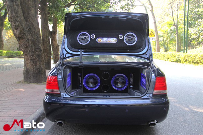 人声摇滚发烧典范 深圳赛电丰田皇冠改装TEC和霸