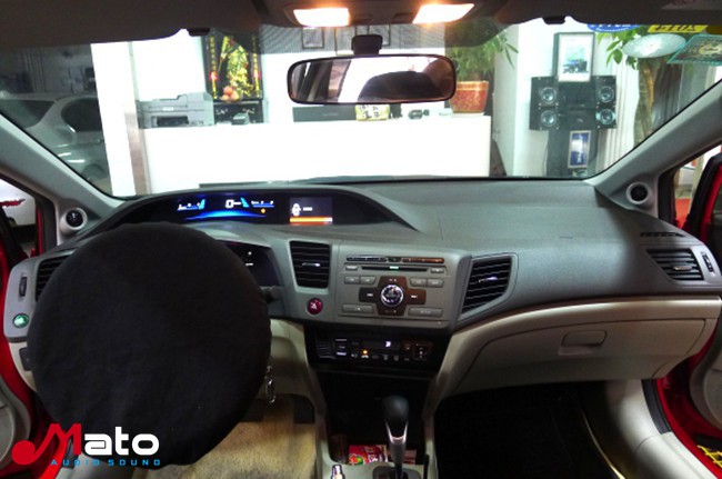 向简单出发 北京千度影音本田思域改装美国霸克