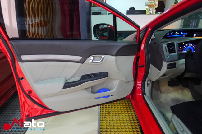 向简单出发 北京千度影音本田思域改装美国霸克