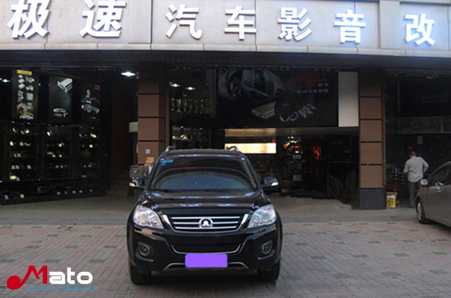 激荡中前进 广州极速哈佛H6改装美国霸克音响