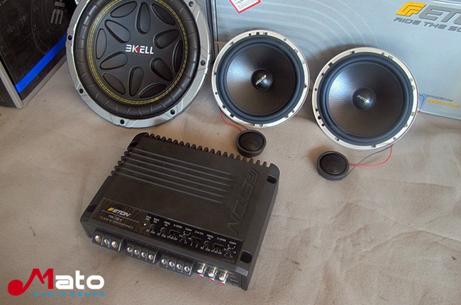 简单换亮装 广州极速别克GL8改装德国ETON和美国霸