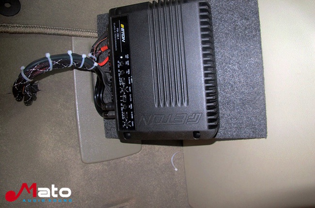 简单换亮装 广州极速别克GL8改装德国ETON和美国霸