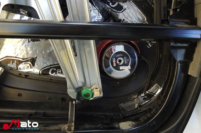 奔驰Smart改装美国霸克音响