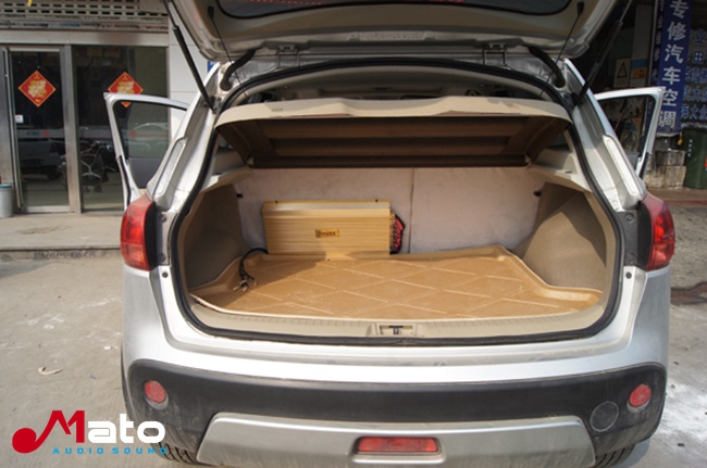 神曲的诱惑 日产尼桑逍客音响改装TEC和霸克音响