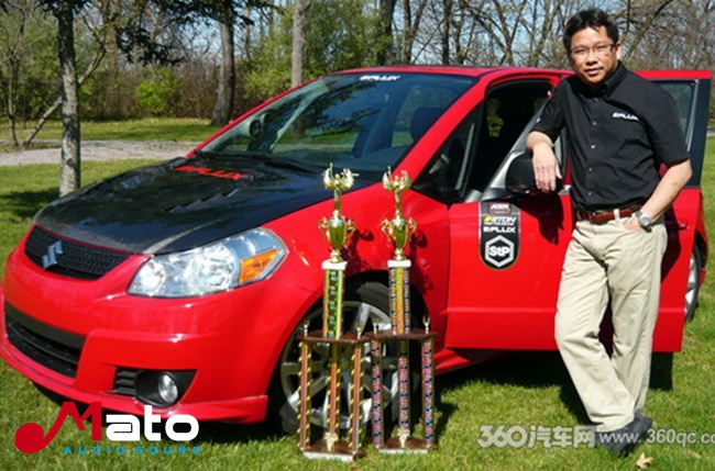 音质冠军车 铃木天语SX4改装ETON汽车音响