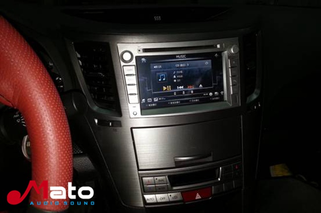 华丽而不失实用 斯巴鲁傲虎改装德国ETON汽车音响