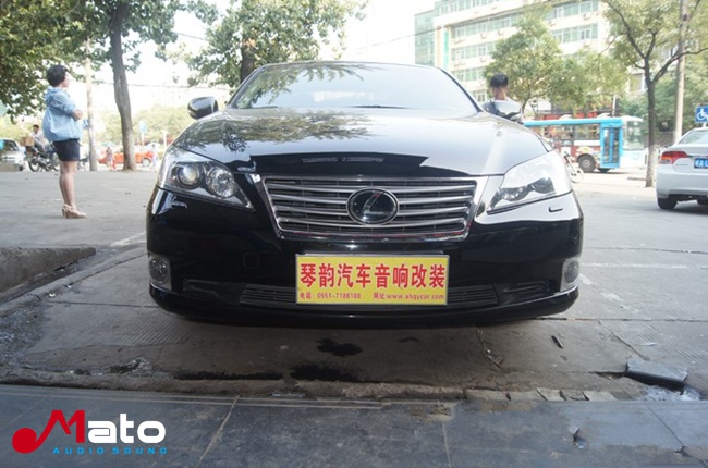 雷克萨斯ES350改装TEC手提箱、ARC汽车音响