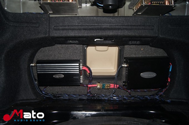 雷克萨斯ES350改装TEC手提箱、ARC汽车音响