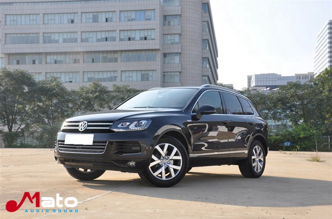 大众途锐音响改装意大利TEC系列喇叭和ARC功放