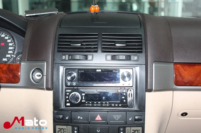 大众途锐音响改装意大利TEC系列喇叭和ARC功放