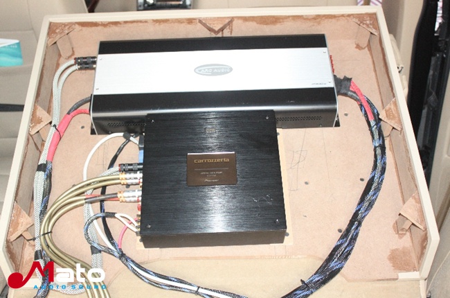 大众途锐音响改装意大利TEC系列喇叭和ARC功放