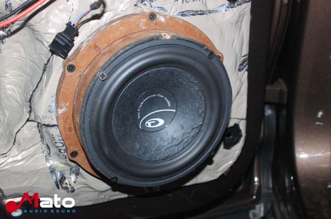 大众新款途锐音响改装TEC-SQ 6/K套装喇叭和ARC签名