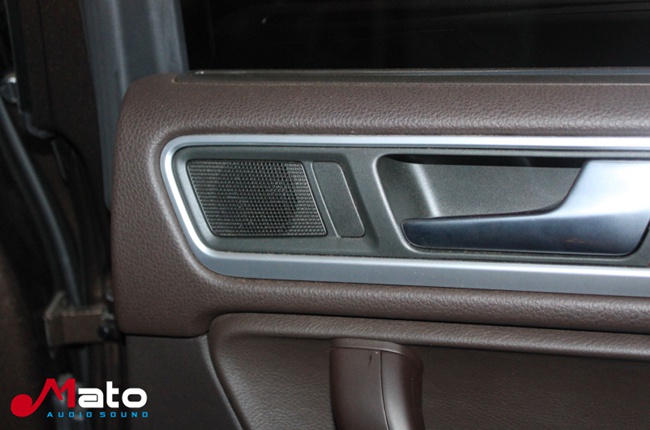 大众新款途锐音响改装TEC-SQ 6/K套装喇叭和ARC签名