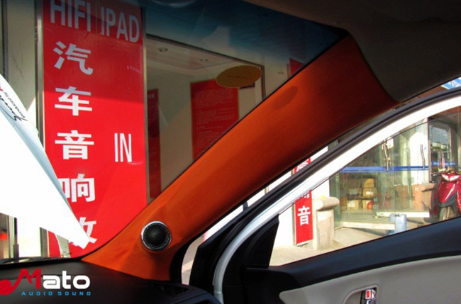 精品典范 扬州心声驾道起亚K2改装TEC和霸克音响