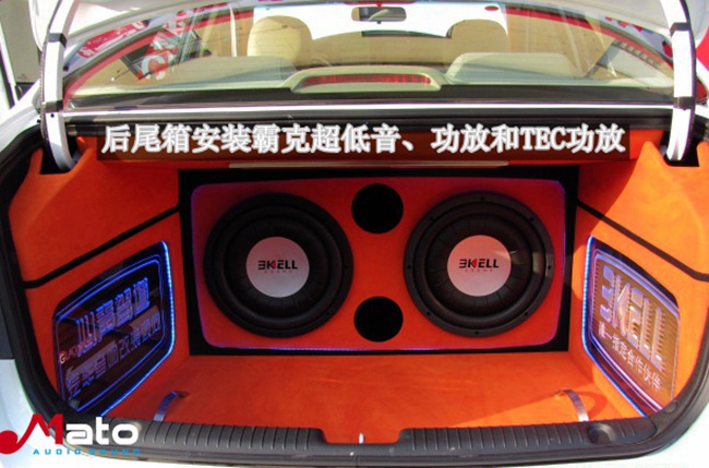 精品典范 扬州心声驾道起亚K2改装TEC和霸克音响