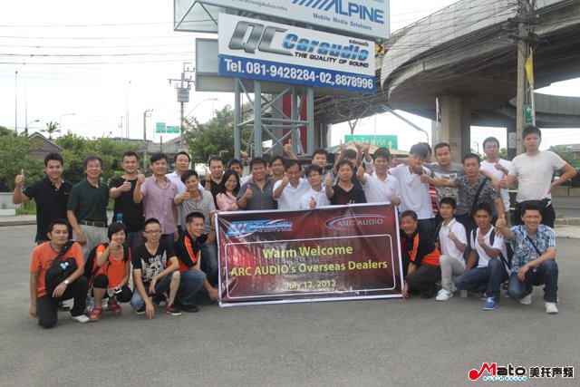 美托声频远赴泰国汽车音响改装考察圆满结束