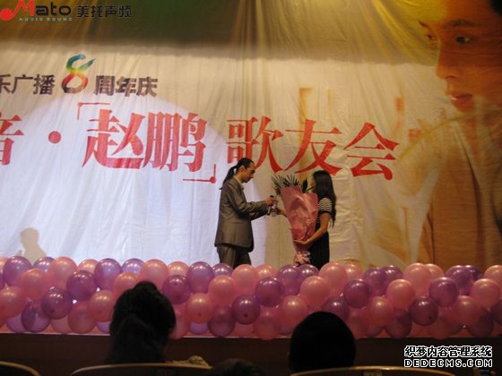 美托声频总经理高建军亲临“人声低音炮”赵鹏