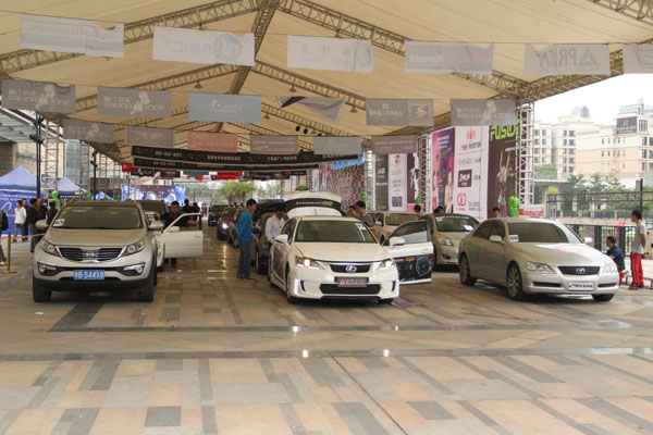 美托声频携10辆音响改装车重磅出击2012年度EMMA中