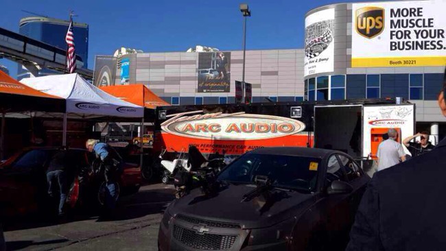美国ARC AUDIO参展SEMA，并邀请ARC中国总代理美托声