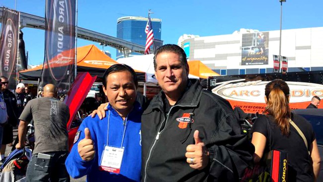 美国ARC AUDIO参展SEMA，并邀请ARC中国总代理美托声