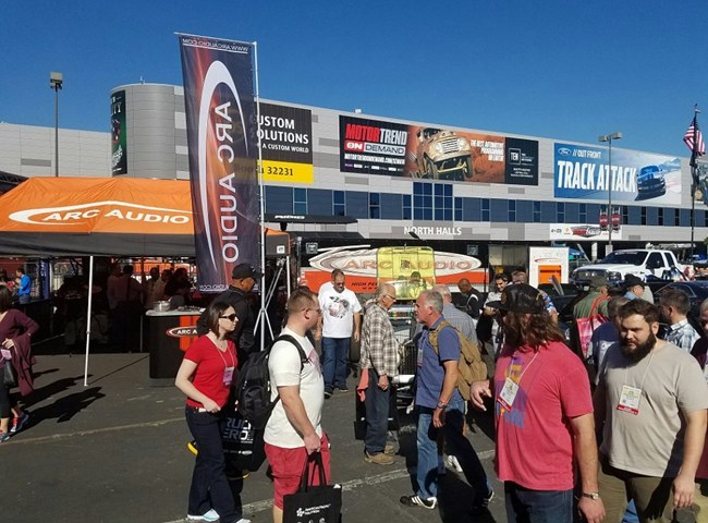 美国ARC AUDIO高调亮相SEMA Show国际改装车展